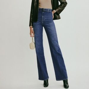 Reformation Amelie High Rise Wide Leg Jeans Size 23 NWT